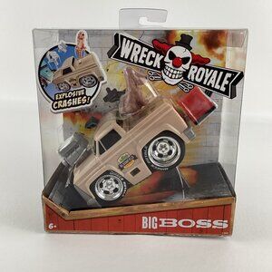 Big Boss Wreck Royale Mix Match Parts Crash Flip Explode Truck Vehicle 2019 MGA